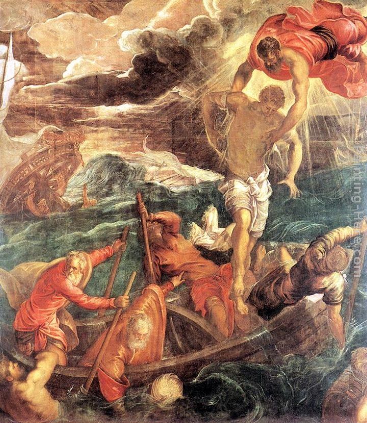 Jacopo Robusti Tintoretto St. Mark Saving a Saracen from Shipwreck